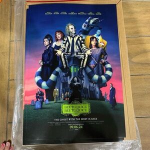 RARE Beetlejuice Beetlejuice Poster